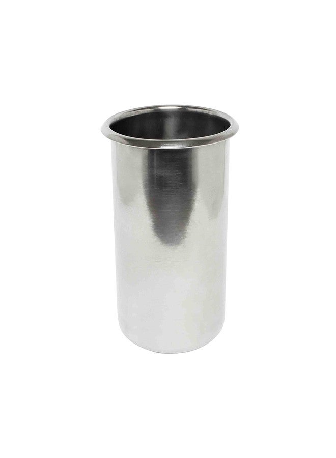 Thunder Group SLBM001 Bain Marie Pot, 1-1/2 Quart, Polished Exterior and Satin Interior, Stainless Steel, Pack of 6