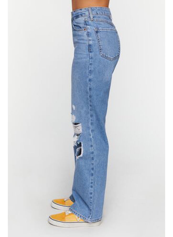 FOREVER 21 Recycled Cotton 90s-Fit Jeans  - Image 1