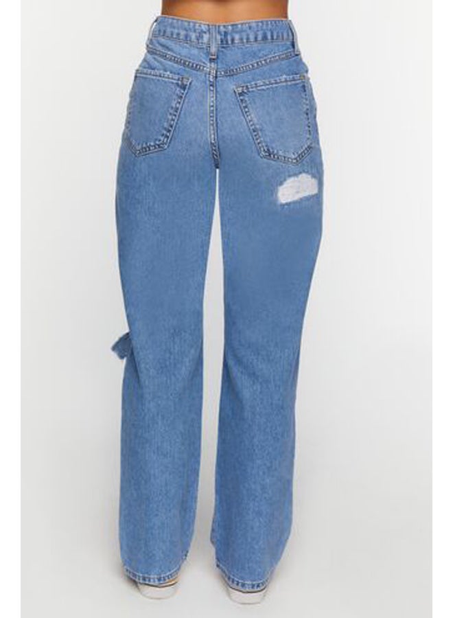 FOREVER 21 Recycled Cotton 90s-Fit Jeans  - Image 2
