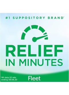 Fleet Glycerin Suppositories - 50 Suppositories 50 Count (Pack Of 3)  - Image 2