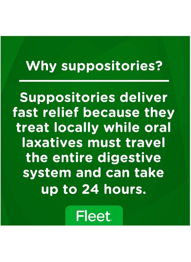 Fleet - Glycerin Suppositories - 50 Suppositories 50 Count (Pack Of 3) - Image 1