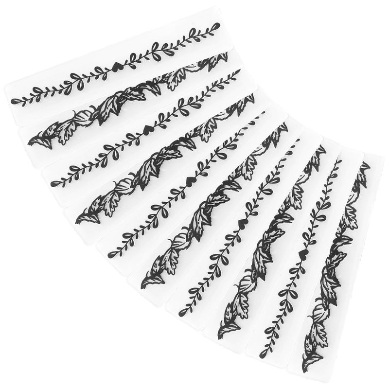 10Pcs Plastic Embossing Folders Embossed Template DIY Card Making Scrapbooking Paper Craft Tool - Image 5