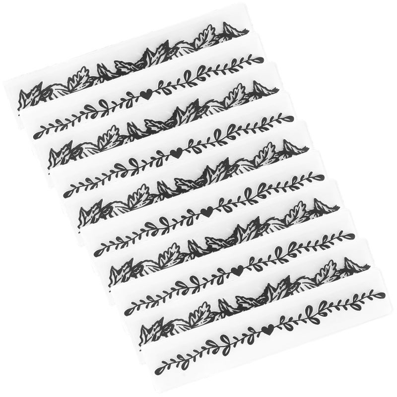 10Pcs Plastic Embossing Folders Embossed Template DIY Card Making Scrapbooking Paper Craft Tool - Image 2