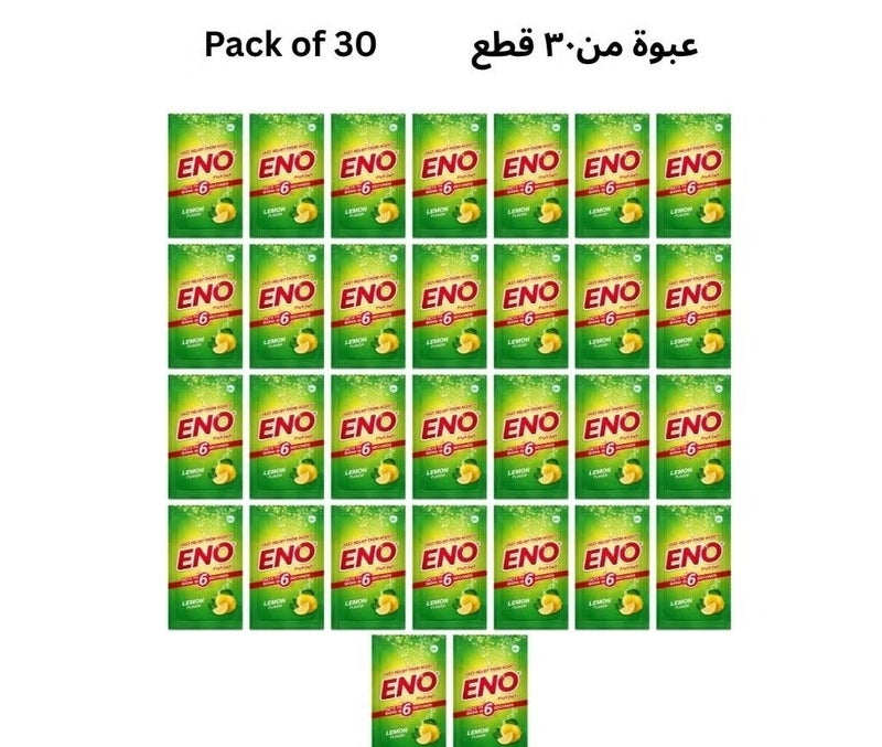 30 قطعة من مسحوق مضاد للحموضة بنكهة الليمون