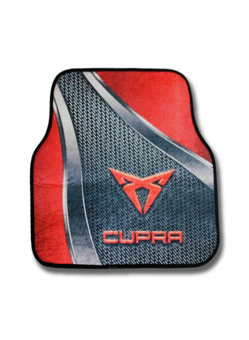 Universal Car Floor Mats Set 5 Pieces Compatible With CUPRA Vehicles Anti Slip Design Durable Easy To Clean Protects Interior From Dirt Dust Mud Water And Daily Spills Front Rear And Center Mats For Daily Use - Image 3