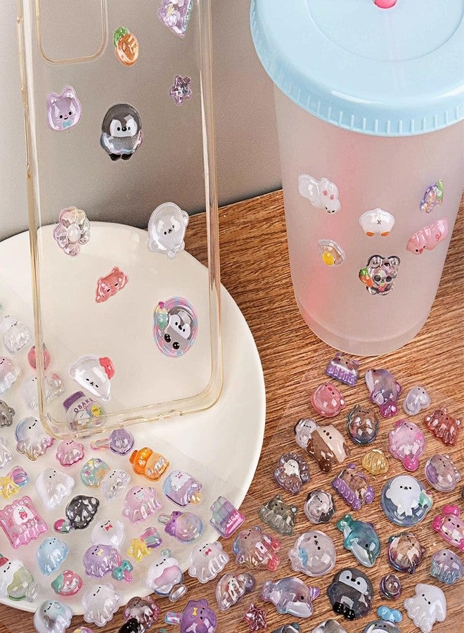 YUISI Cute Stickers for Kids, 3D Stickers for Kids, for Boys Girls Classroom Reward, Craft Scrapbooking Party Gift (Style 1) - Image 5