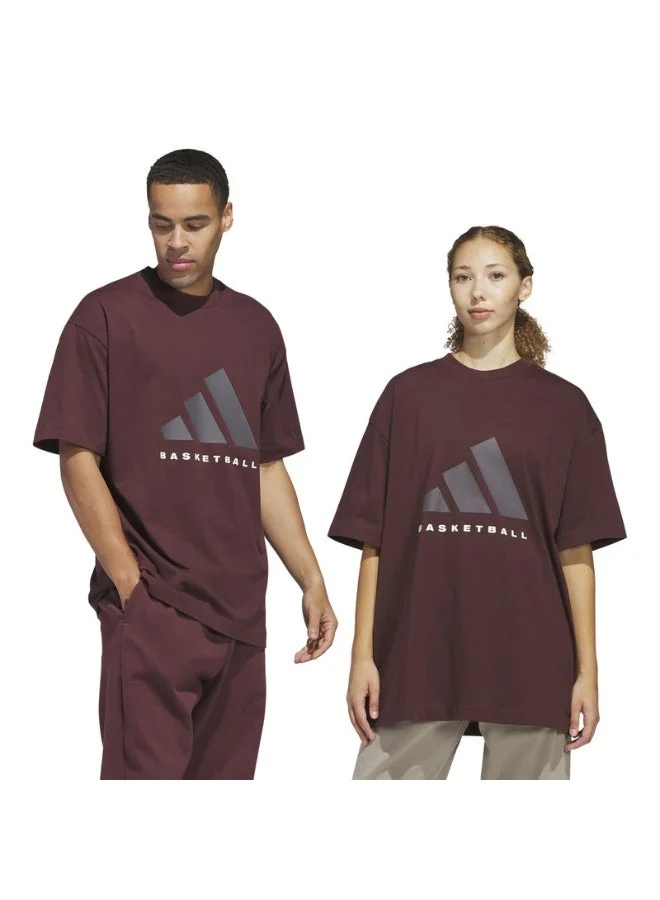 اديداس أديداس تي شيرت أوريجينالز للجنسين بنفسجي