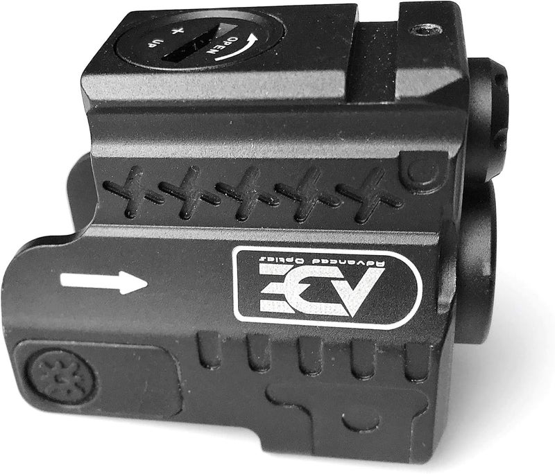Ade Advanced Optics HG55-1 Full Metal Class IIIA Green Laser + Flashlight Sight for Ultra Compact Pistol Handgun for Springfield Hellcat(OSP/PRO) Micro-Compact 9MM Pistol - Image 5