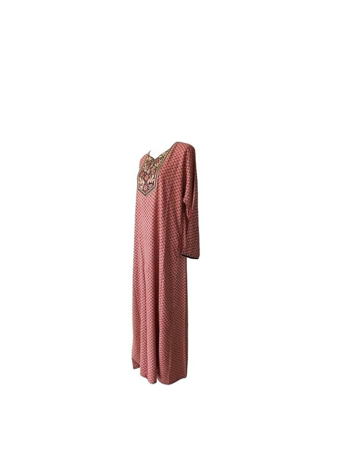 Mi Oud and Perfumes Mi OUD & Perfumes Embroidery Jalabiya Dress for Women | Jalabiya Dress | Jalabiya Dress for Girls | Women Jalabiya Dress | Muslim Jalabiya Dress | Muslim Dress | Embroidery Jalabiya Dress - Image 3