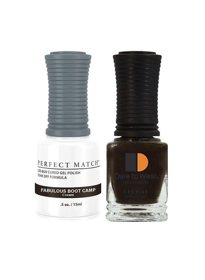 Lechat Soak Off Gel Nail Polish UV LED Gel Polish Fabulous Boot Camp PMS66 - Image 1