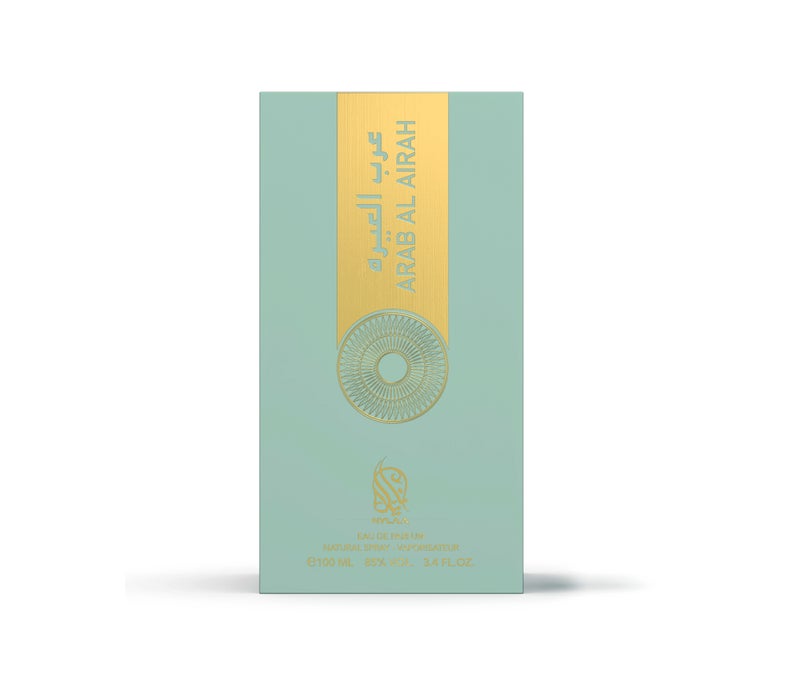 NYLAA Arab Al Airah Eau De Parfum (EDP) 100ML | Premium Unisex (Men and Women) Perfume | Long Lasting Arabian Fragrance | Daily Use Perfume - Image 3