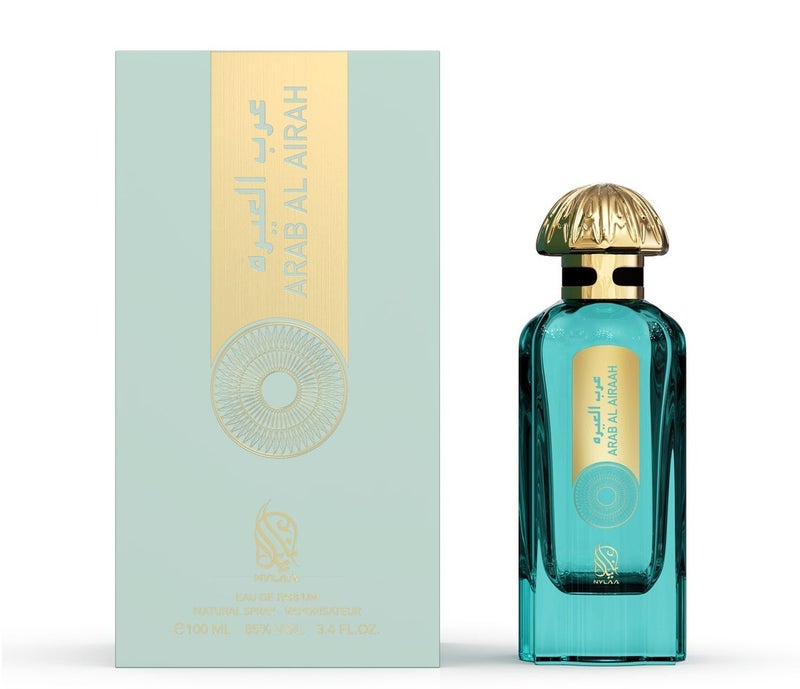 NYLAA Arab Al Airah Eau De Parfum (EDP) 100ML | Premium Unisex (Men and Women) Perfume | Long Lasting Arabian Fragrance | Daily Use Perfume - Image 1