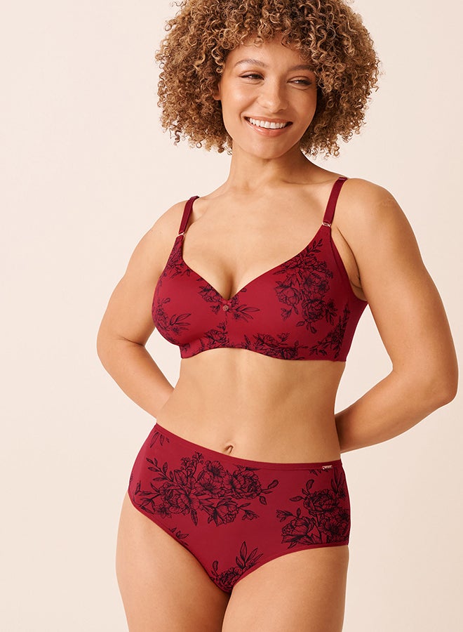 La Vie en Rose Lightly Lined Wireless Sleek Back Bra - Image 4
