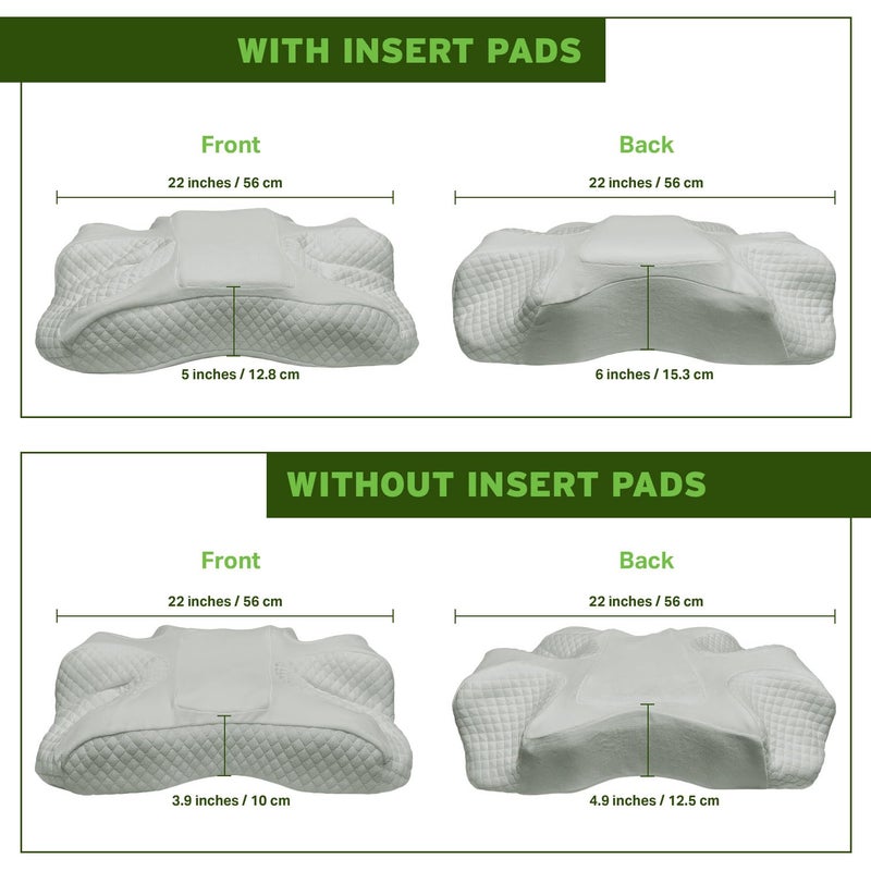 EnduriMed CPAP Pillow for Side Sleeping - Adjustable Memory Foam CPAP Pillows for Side & Back Sleepers - Eligible for Better Sleep with CPAP Machine - Image 3