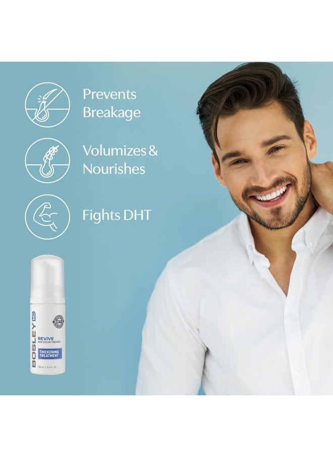 BOSLEYMD Thickening Treatment, Liquid Foaming Treatment to Restore Visibly Thinning Hair 3.4 oz  - Image 3