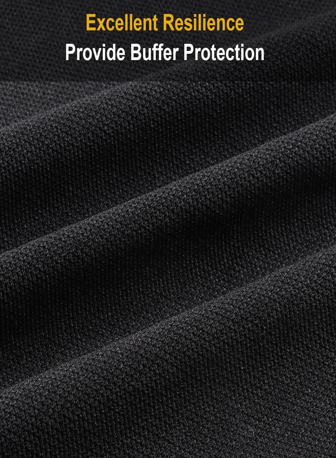 FINDUFA 100" x 54" Speaker Grill Cloth, Stereo Mesh Fabric, Dustproof for Decoration Vintage Speaker Cloth Replacement Protection Home Audio Covers KTV Boxes Black - Image 3