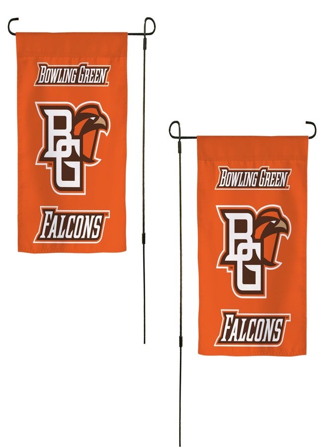 ديزرت كاكتوس علم حديقة جامعة بولينغ غرين الحكومية (BGSU) بنقش صبار الصحراء - راية بولينغ غرين فالكونز مقاس 19 × 12 بوصة، للعرض الخارجي والفعاليات (التصميم C) - Image 1