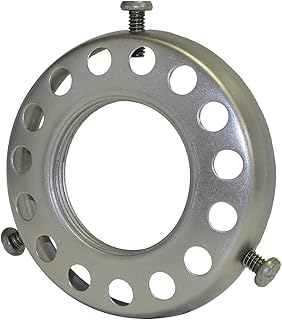B&P Lamp B&P Lamp Ã‚Â® 2 1/4" Fitter, Screw-On, Uno-Type Shade Holder, Unfinished Steel  - Image 1