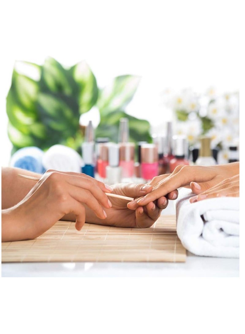 Orange Wooden Skincare Sticks, 100 Pieces, 7.5cm Length - Image 5