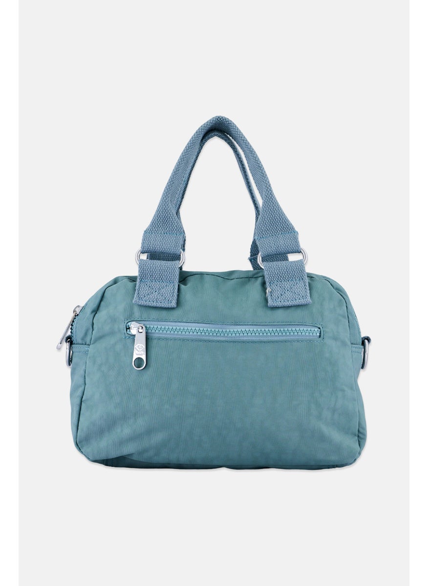 I Love Fashion Women Brand Logo Cross Body Bag, Blue  - Image 3