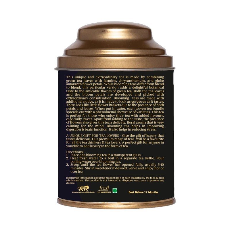 Botanical Sage- Blooming Flower Tea 100g | Hand Woven | Selected | Luxury Tea - Image 2