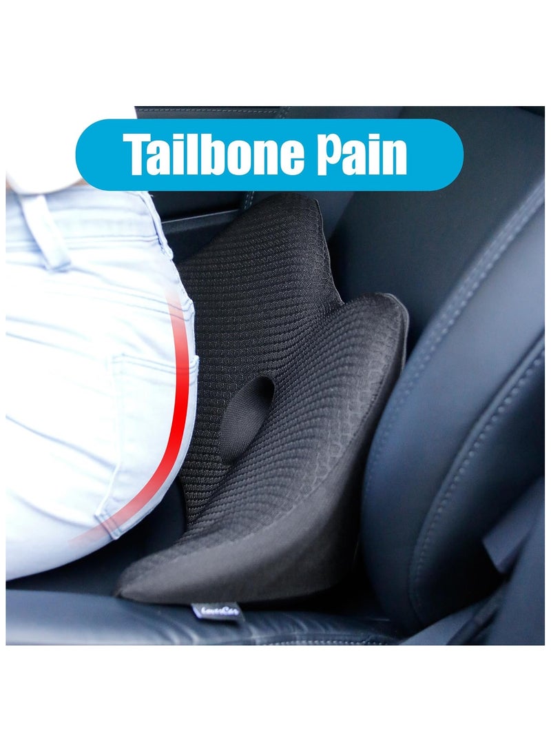 general Car Seat Cushions for Driving Driver Seat Pad for Car Seat or Office Chair Car Seat Pillow for Truck Driver Long Time Driving - Image 2