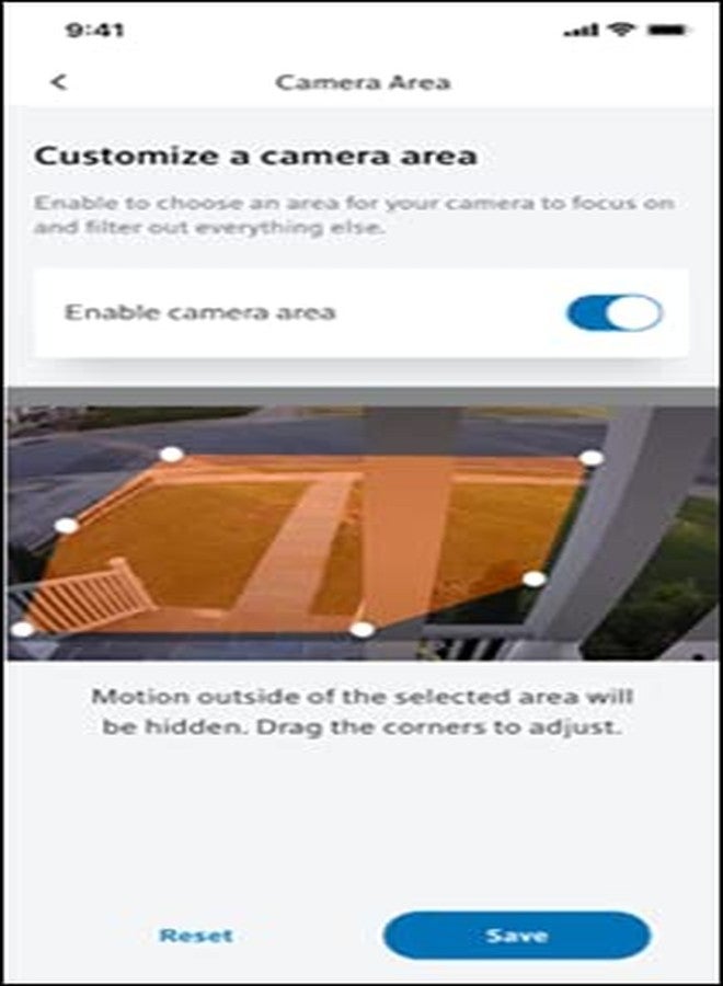 إكسفينيتي كاميرا المراقبة الداخلية الذكية Xfinity Xcam3 HD SCHC3AE0 (للاستخدام الداخلي فقط) - Image 5