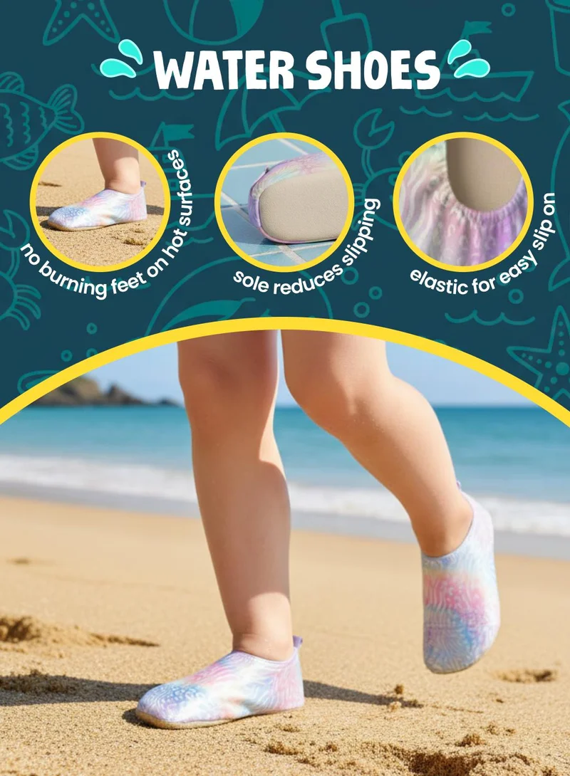 Slipstop Blend Slipstop Blend Kids Non Slip Water and Beach Shoes Lightweight Quick Dry Swim Ready Footwear for Babies and Children for Women | Best Price UAE