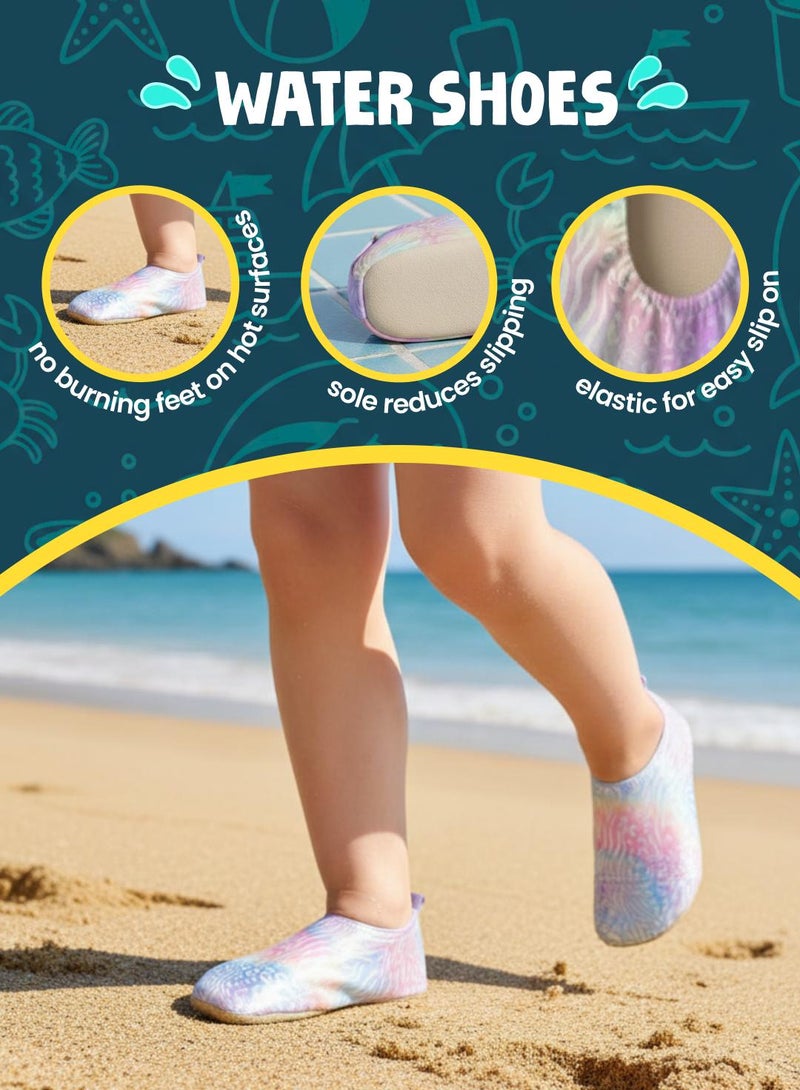 Slipstop Blend Kids Non Slip Water and Beach Shoes Lightweight Quick Dry Swim Ready Footwear for Babies and Children - Image 3
