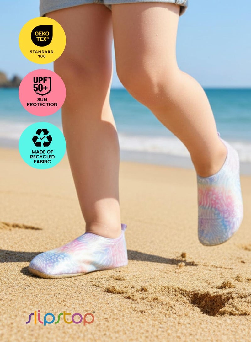 Slipstop Blend Kids Non Slip Water and Beach Shoes Lightweight Quick Dry Swim Ready Footwear for Babies and Children - Image 1