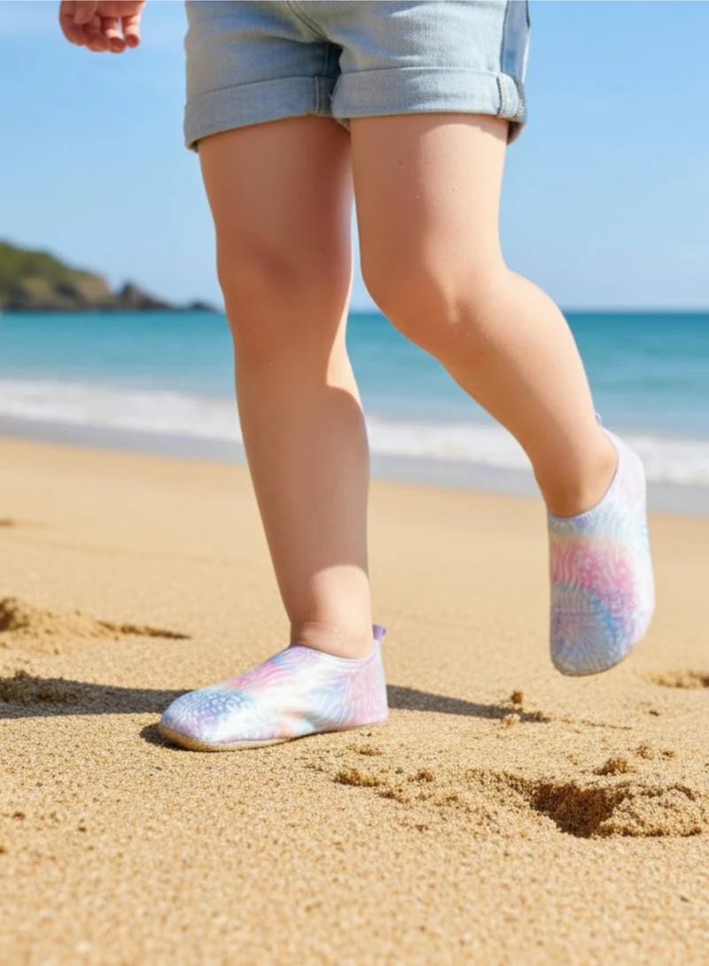 Slipstop multicolour Slipstop Blend Kids Non Slip Water and Beach Shoes Lightweight Quick Dry Swim Ready Footwear for Babies and Children for Women | Best Price UAE