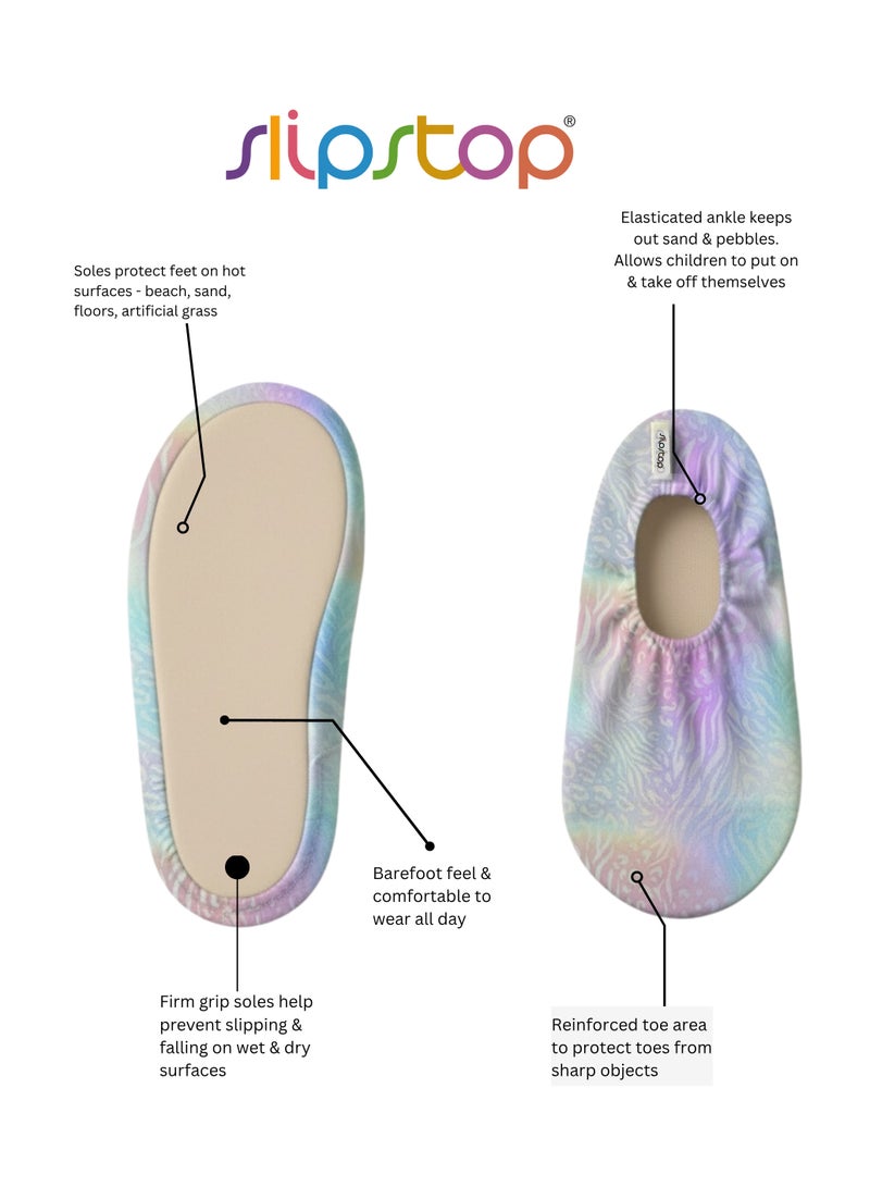 Slipstop Blend Kids Non Slip Water and Beach Shoes Lightweight Quick Dry Swim Ready Footwear for Babies and Children - Image 3
