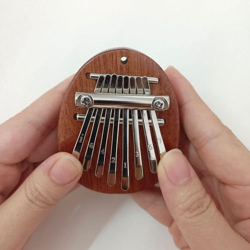 Indusoire Mini Thumb Piano, Finger Piano with Neck Strap, Portable Musical Instrument for Kids, Adult Beginners, Music Therapy, Stress Relief, Gift for Special Occasions - Image 5