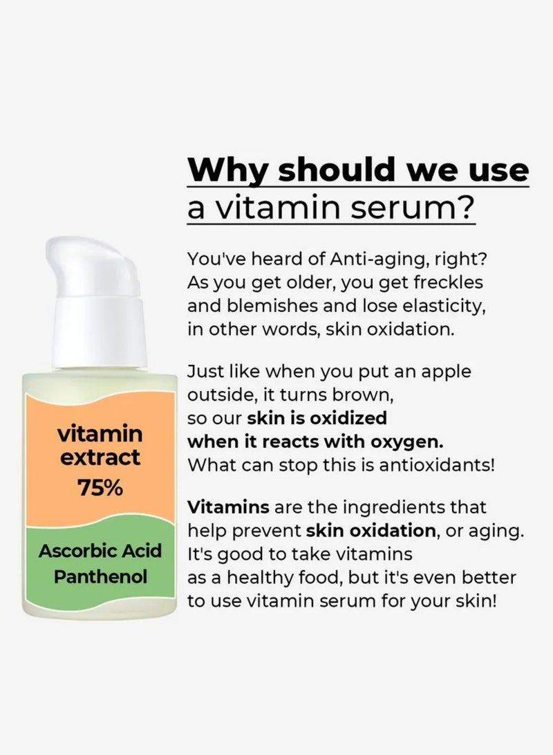 numbuzin No.5 Goodbye Blemish Serum - Vitamin C - Niacinamide - Antioxidant - Dark Spots - Acne Scars - Lightweight Gel - Korean Skin Care for Face 50 ml