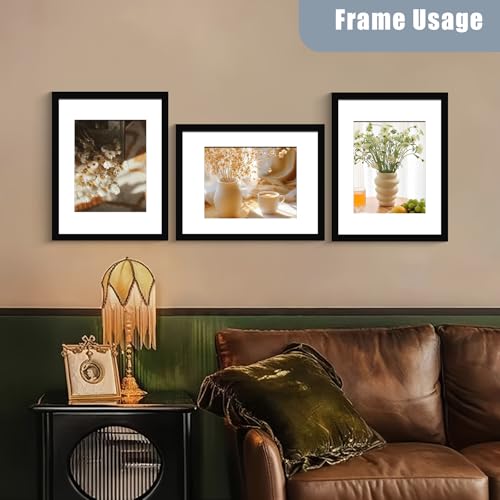 BESCRCL 16x20 Picture Frames Black Set of 6, Poster Frames Display Photo 11x14 or 16x20 without Mat, Wall Hanging Frame with Plexiglass - Image 4
