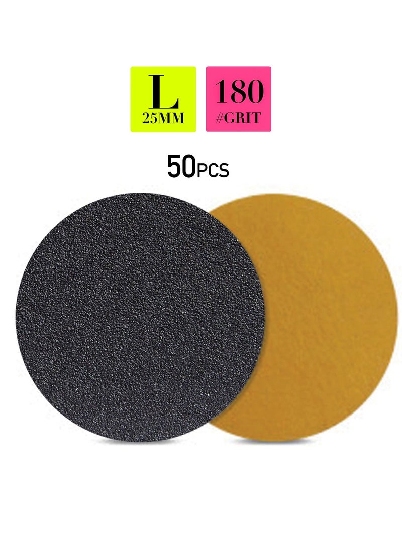 brunson Foot Sanding Paper Disposable Foot Sanding Paper Discs Pad for Electric Foot File Grinding Pedicure Tool 50pcs  - Image 5