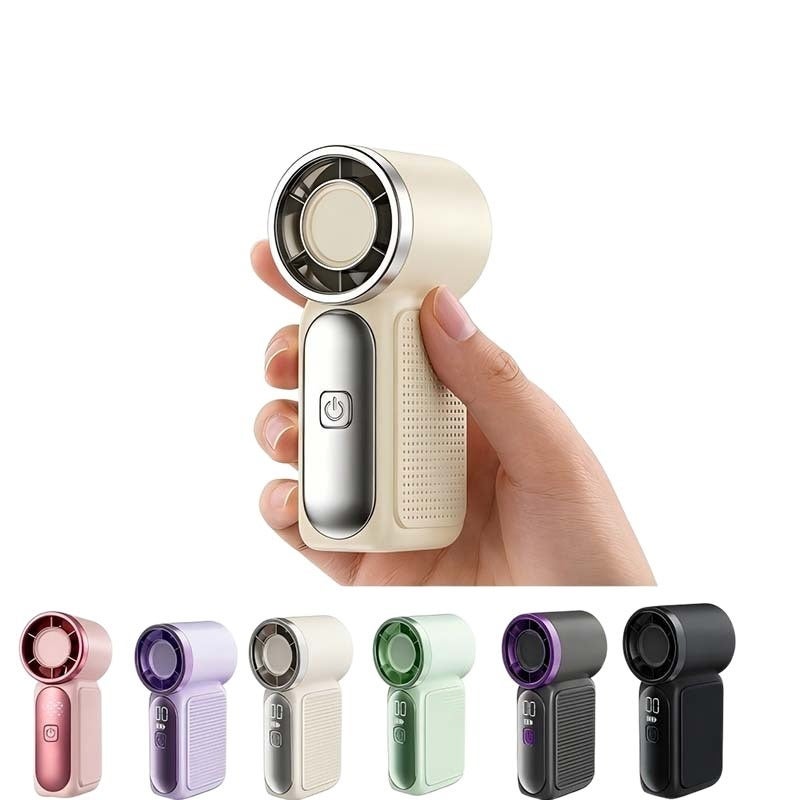 X688 Mini Handheld Fan USB Rechargeable Portable Pocket Fan - Image 3