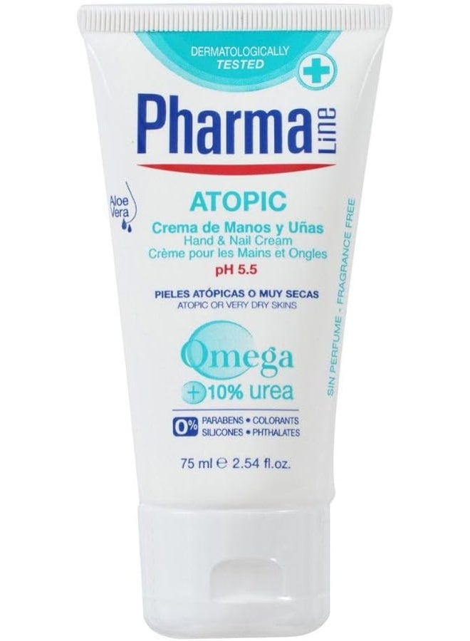 PharmaLine Atopic Hand & Nail Cream 75 ML - Image 1