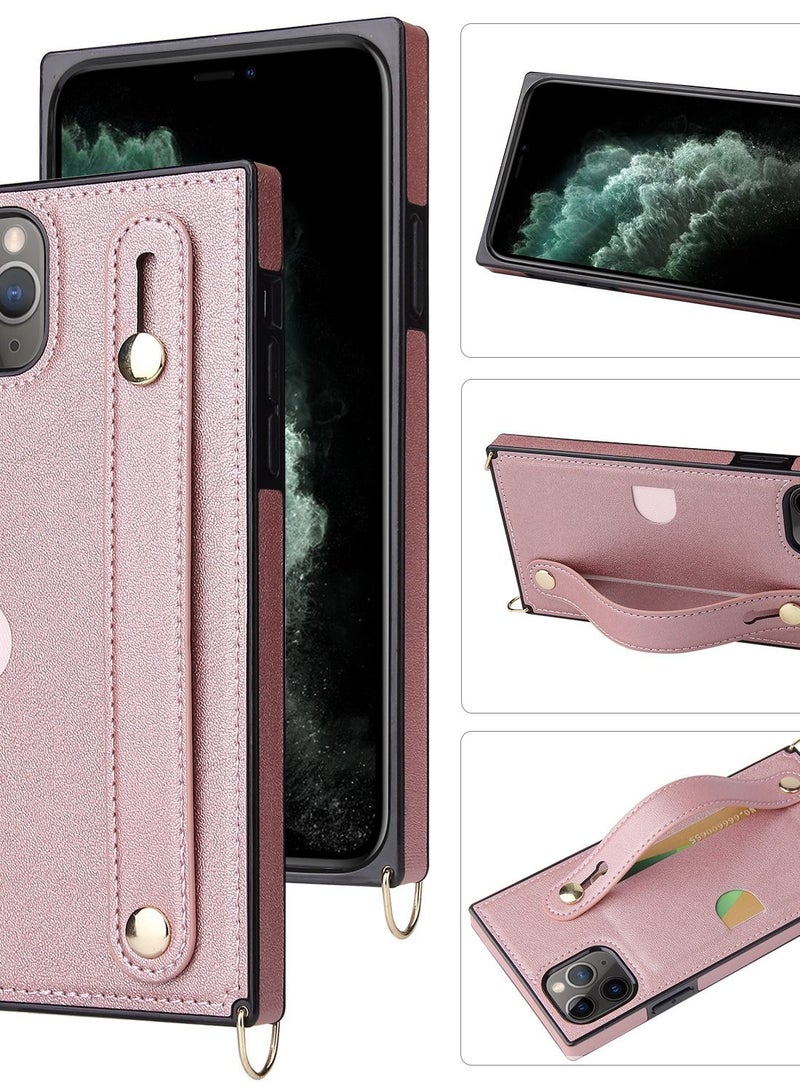 Loquat Suitable For IPhone Crossbody Lanyard Protective Sleeve Leather Case - Image 2