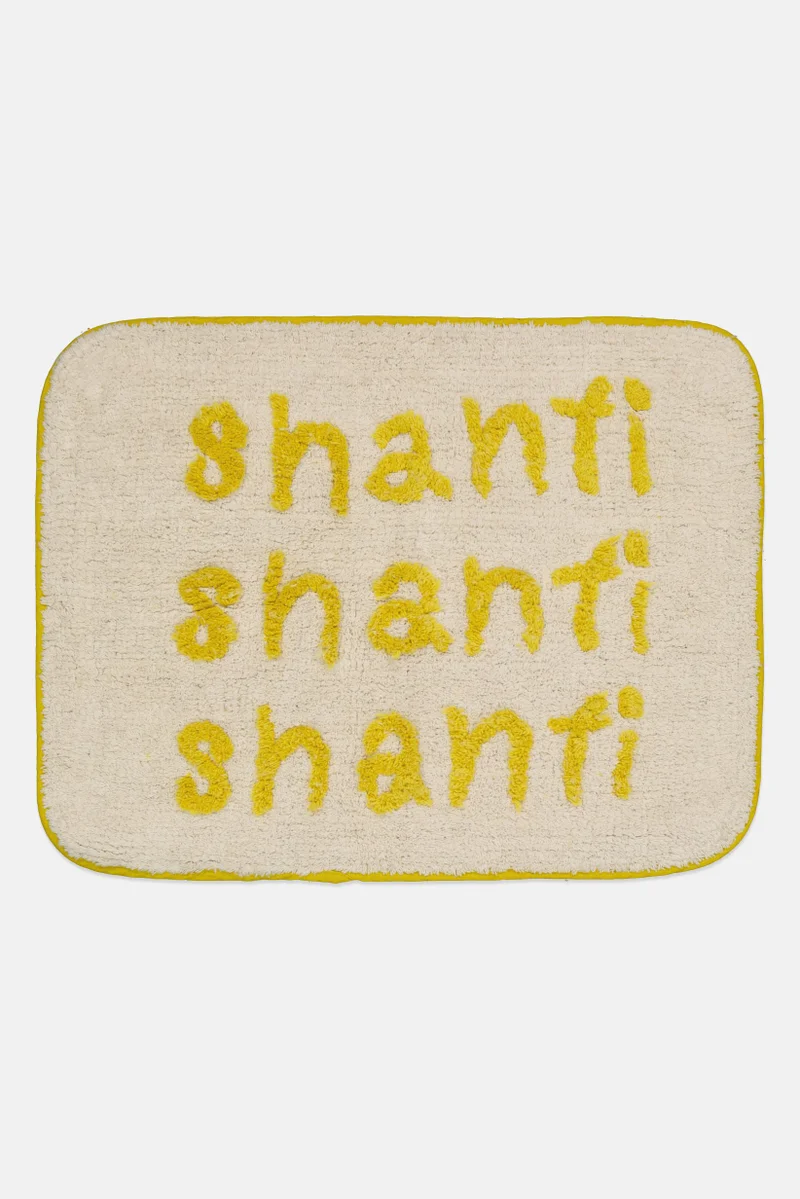 Muy Mucho Shanti Rug 50 x 70 cm, White