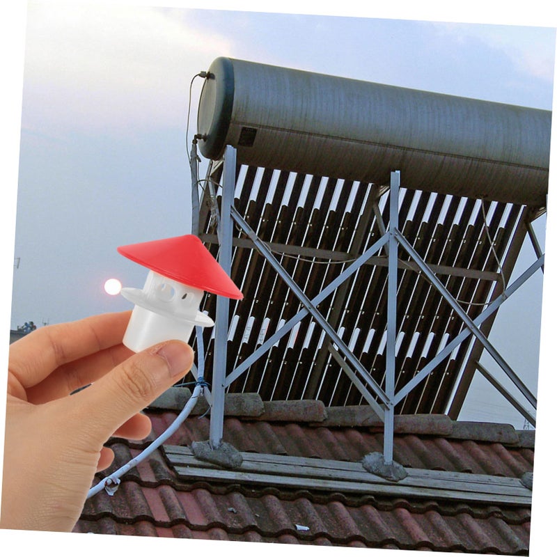5Pcs Solar Water Heater Vent Covers Plastic Rainproof Exhaust Caps Outdoor Replacement Fittings - Image 4