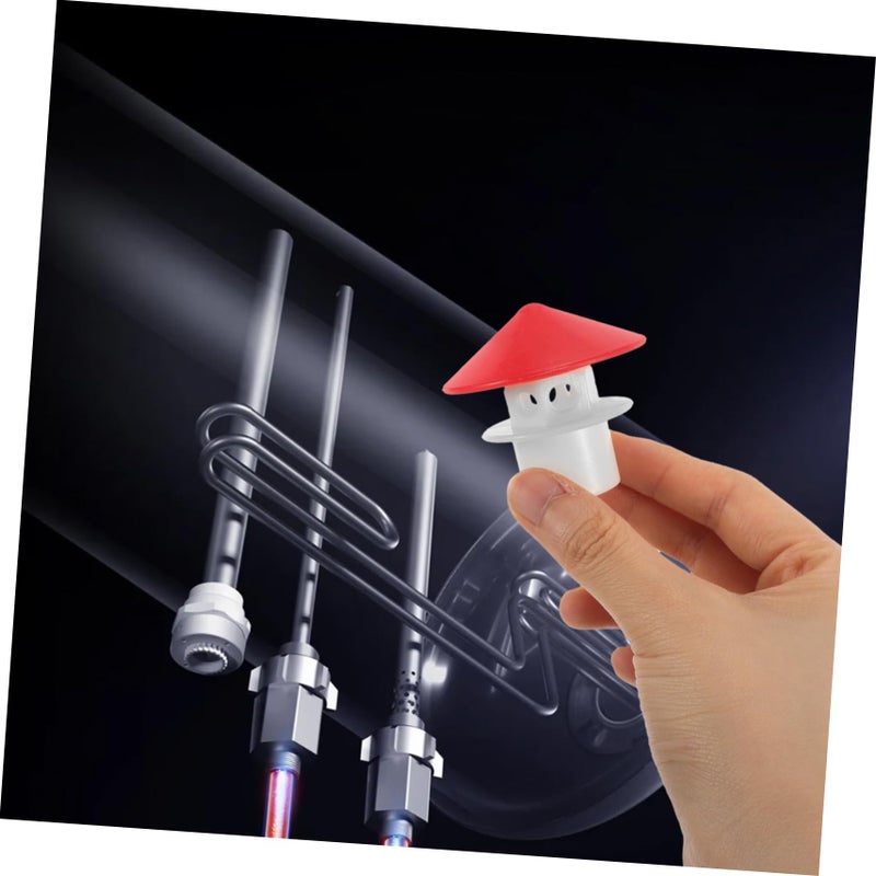 5Pcs Solar Water Heater Vent Covers Plastic Rainproof Exhaust Caps Outdoor Replacement Fittings - Image 5