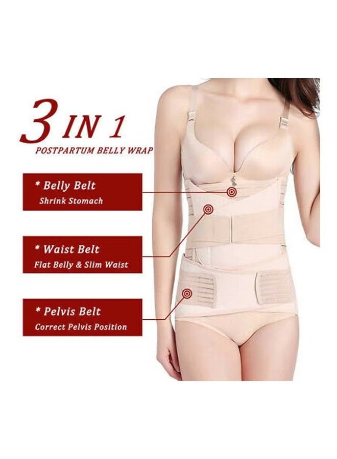 3 in 1 Postpartum Recovery Support Belt Postpartum Body Shaper Size M - Image 2