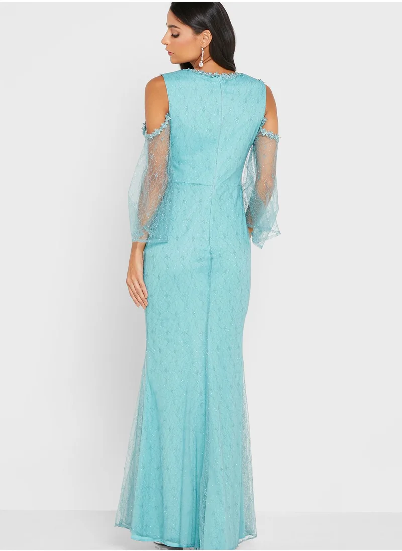 Ella Limited Edition Cold Shoulder Mermaid Dress