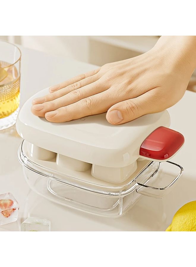 Pink Palm Shaped Ice Mold for Ice Cubes and Popsicles - Image 2