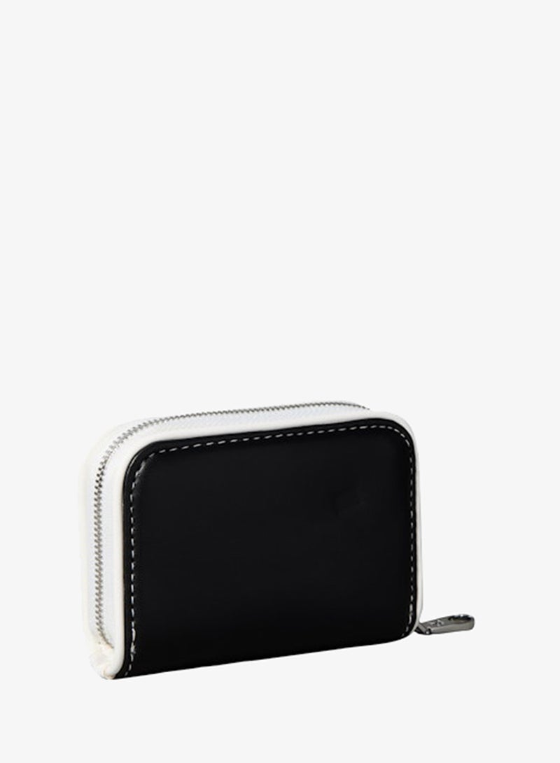 CALVIN KLEIN Contrast Logo Textured Zip-Around Wallet - Image 2