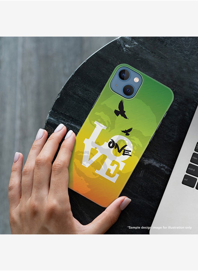 Stylizedd - Case for iPhone 15 Slim Snap Classic Series Mobile Cover Hard PC Shield Matte Finish Phone CasePrint - Girl Next Door - Image 1