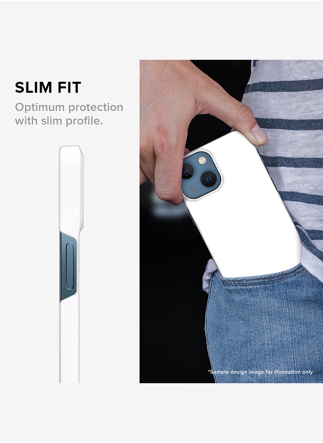 Stylizedd - Case for iPhone 15 Slim Snap Classic Series Mobile Cover Hard PC Shield Matte Finish Phone CasePrint - Girl Next Door - Image 1
