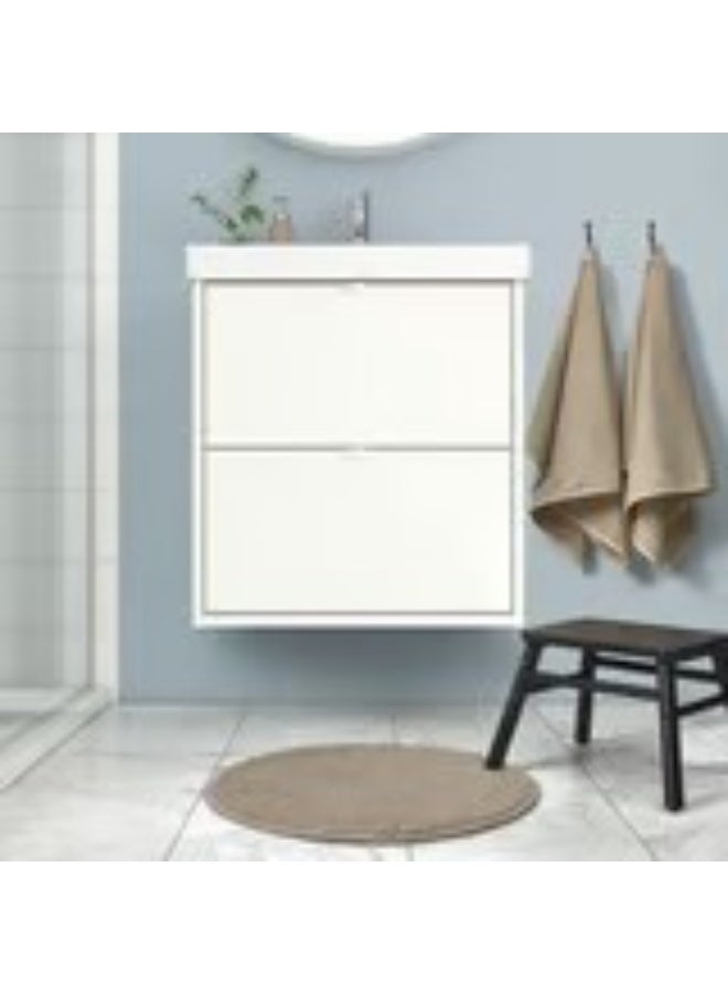 Toftbo Bath mat beige 55 cm - Image 4