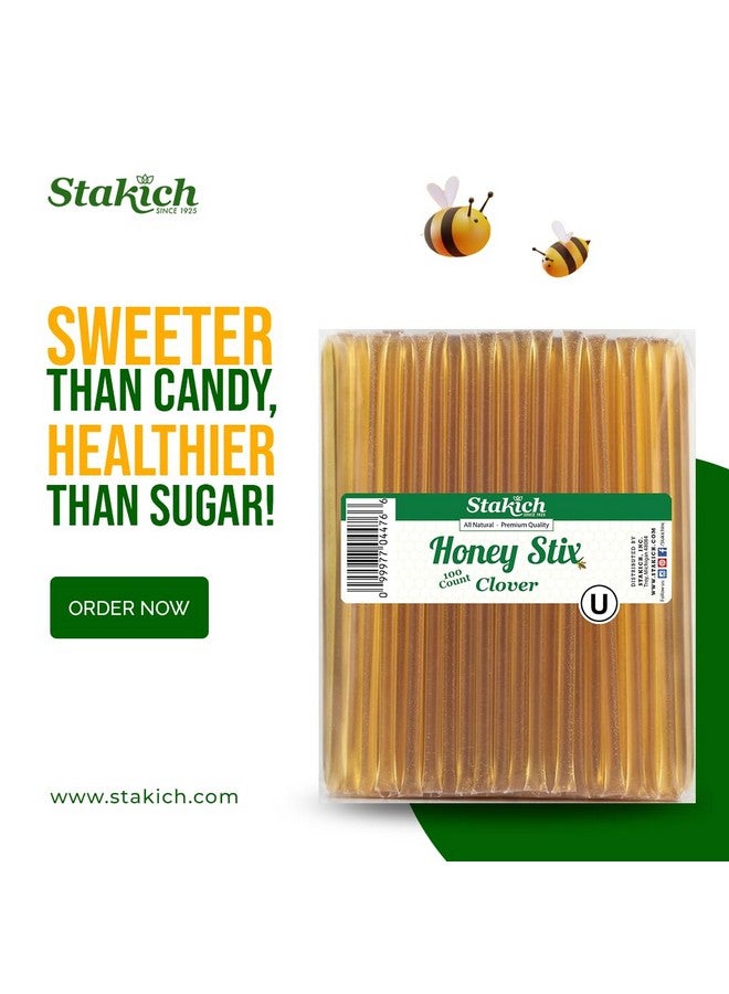 Stakich Clover Honey stix (100) (500 Count) - Image 2